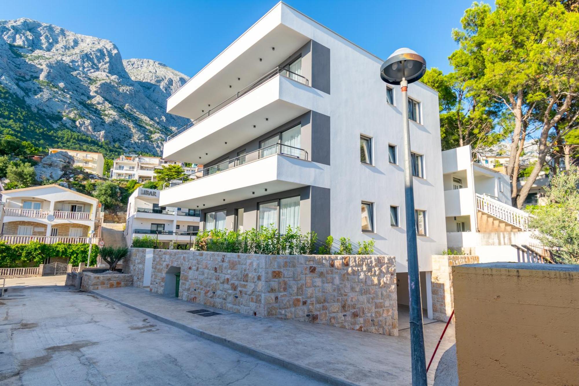 Apartmani Pino 1 Baška Voda Buitenkant foto