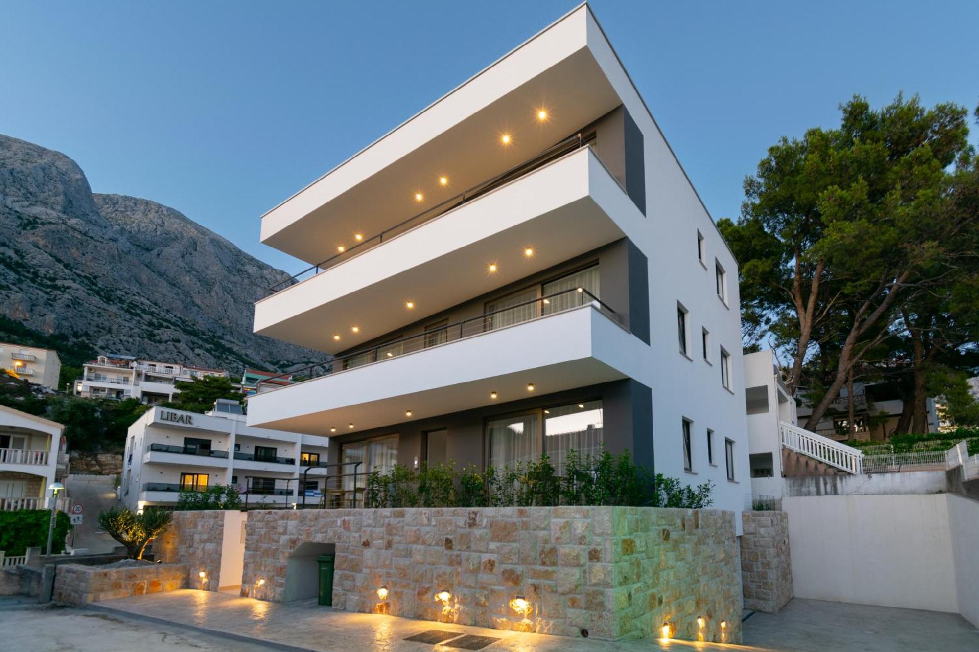 Apartmani Pino 1 Baška Voda Buitenkant foto