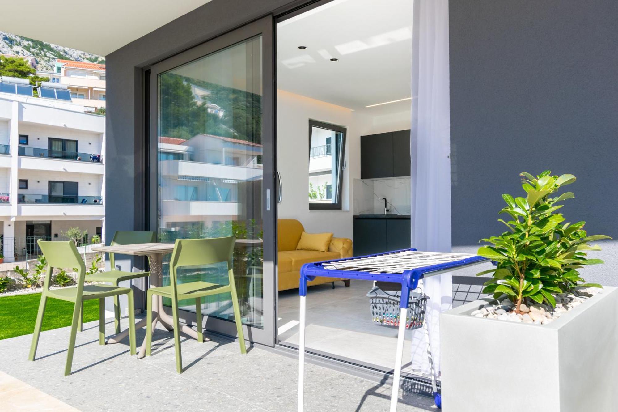 Apartmani Pino 1 Baška Voda Buitenkant foto